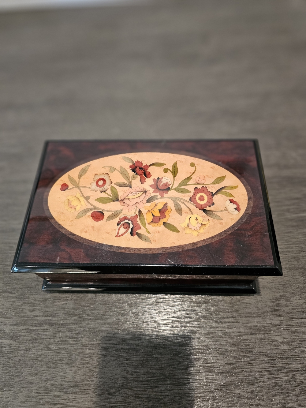 The San Francisco Music Company Wind Up Musical Jewelery Box
